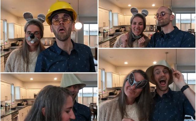 Sample photo from the “Memory Shack” DIY photobooth