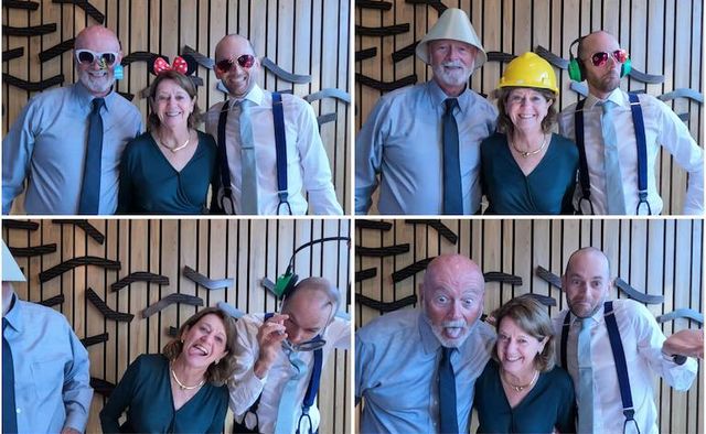 Sample photo from the “Memory Shack” DIY photobooth