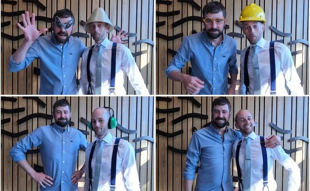 Sample photo from the “Memory Shack” DIY photobooth